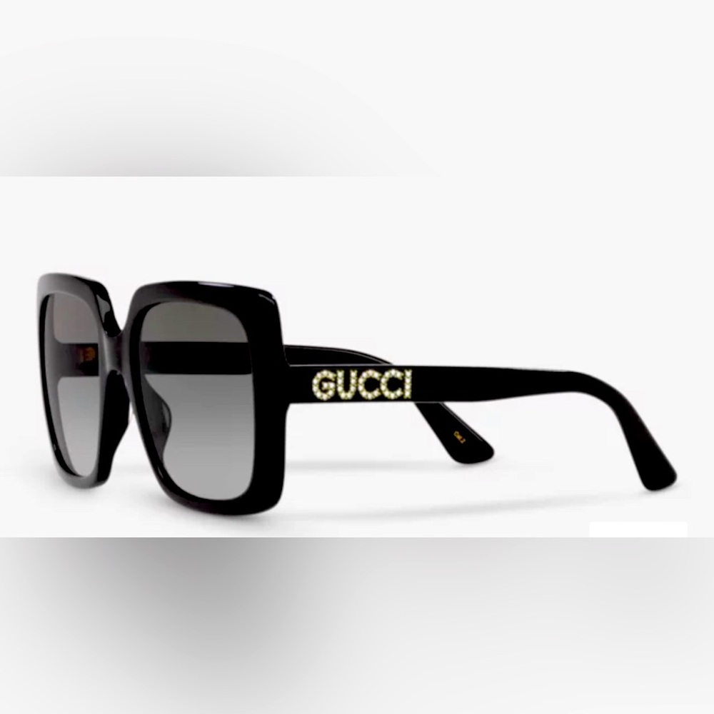 Euc Gucci Oversized Rectangular Sunglasses - image 4